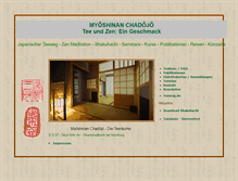 Tablet Screenshot of myoshinan.com